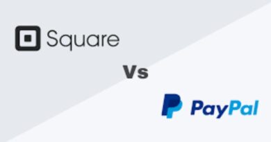 A side-by-side comparison of Square and PayPal