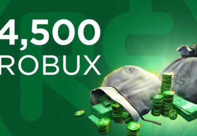 Microsoft 4,500 Robux on Xbox